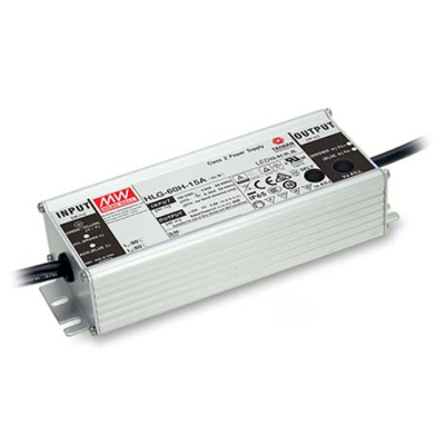 LED Driver Mean Well 24V 60W IP67 Dimbar