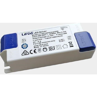 LED Driver panel 42W ON/OFF + 1,5m EU-plugg